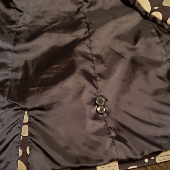 Pokadots Button Down Gap Coat - Picture 7 of 8